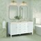 James Martin Vanities 60'' Double Vanity, Bright White w/ 3 CM Eternal Marfil Quartz Top 485-V60D-BW-3EMR - alternate 6